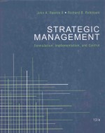 STRATEGIC MANAGEMENT:FORMULATION