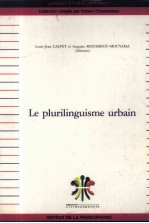 Le plurilinguisme urbain