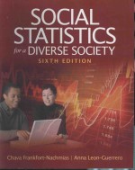 SOCIAL STATISTICS FOR A DIVERSE SOCIETY  SIXTH EDITION