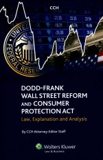 DODD-FRANK WALL STREET REFORM AND CONSUMER PROTECTION ACT LAW