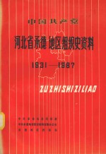 中国共产党河北省承德地区组织史资料  河北省承德地区政权系统组织史资料  河北省承德地区军事系统组织史资料  河北省承德地区统一战线系统组织史资料  河北省承德地区群众团体系统组织史资料  1931-