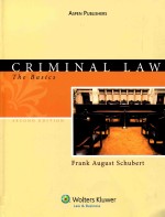 ASPEN PUBLISHERS CRIMINAL LAW THE BASICS SECOND EDITION