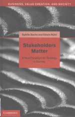 STAKEHOLDERS MATTER:A NEW PARADIGM FOR STRATEGY IN SOCIETY