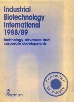 industrial biotechnology international 1988/89