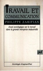 TRAVAIL ET COMMUNICATION