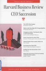 Harvard Business Review on CEO Succession