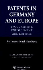 PATENTS IN GERMANY AND EUROPE  PROCUREMENT