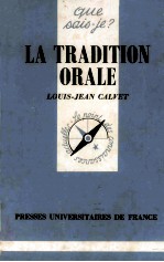 La Tradition Orale