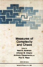 MEASURES OF COMPLEXITY AND CHAOS