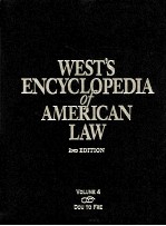 WEST'S ENCYCLOPEDIA OF AMERICAN LAW  2ND EDITION VOLUME 4 DOU TO FRE