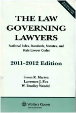 THE LAW GOVERNING LAWYERS  NATIONAL RULES