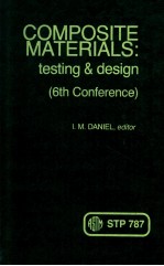 Composite materials : testing and design (sixth conference)