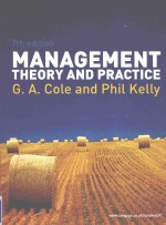 MANAGEMENT THEORY AND PRACTICE  SEVENTH EDITION