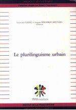 Le Plurilinguisme Urbain