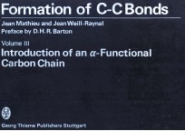 FORMATION OF C-C BONDS VOLUME III INTRODUCTION OF AN α-FUNCTIONAL CARBON CHAIN