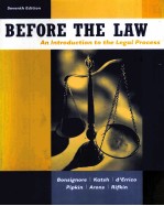 BEFORE THE LAW:AN INTRODUCTION TO THE LEGAL PROCESS SEVENTH EDITION