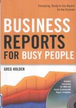 Business Reports for Busy People