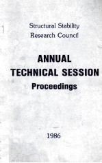 1986 ANNUAL TECHNICAL SESSION