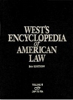 WEST'S ENCYCLOPEDIA OF AMERICAN LAW  2ND EDITION VOLUME 6 JAP TO MA