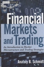 Financial Markets and Trading:An Introduction to Market Microstructure and Trading Strategies