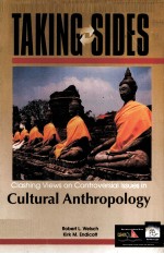 TAKING SIDES CLASHING VIEWS ON CONTROVERSIAL ISSUES IN CULTURAL ANTHROPOLOGY