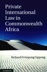 PRIVATE INTERNATIONAL LAW IN COMMONWEALTH AFRICA