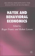 Hayek and Behavioral Economics