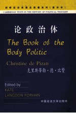 THE BOOK OF THE BODY POLITIC