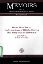 MEMOIRS OF THE AMERICAN MATHEMATICAL SOCIETY NUMBER 1035  VECTOR BUNDLES ON DEGENERATIONS OF ELLIPTI