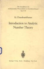 INTRODUCTION TO ANALYTIC NUMBER THEORY