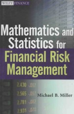 Mathematics and Statistics for Financial Risk Management