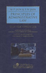 PRINCIPLES OF ADMINISTRATIVE LAW  SIXTH EDITION  REPRINT 2011