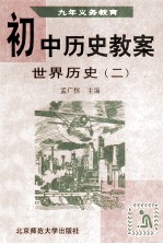 九年义务教育  初中历史教案  世界历史  2