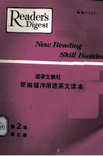 NEW READING SKILL BUILDER PART THREE