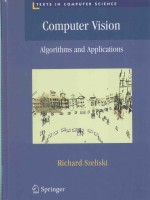 Computer Vision:Algorithms and Applications