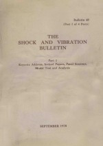 THE SHOCK AND VIBRATION BULLETIN BULLETIN 48 PART 1 OF 4 PARTS