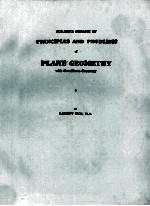 SCHAUM’S OUTLINE OF PRINCIPLES AND PROBLEMS OF PLANE GEOMETRY WITH COORDINATE GEOMETRY