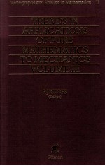 Trends in Applications of Pure Mathematics to Mechanics Volume III