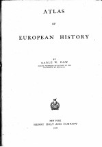 ATLAS OF EUROPEAN HISTORY