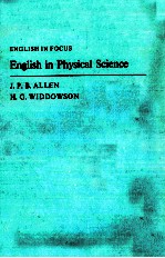 ENGLISH IN FOCUS ENGLISH IN PHYSICAL SCIENCE