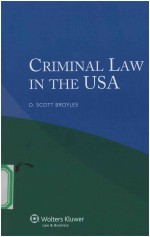 Criminal Law in the USA