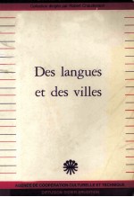 Des langues et des villes