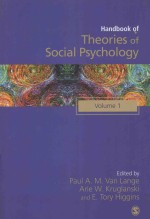 HANDBOOK OF THEORIES OF SOCIAL PSYCHOLOGY  VOLUME 1