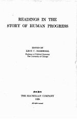 READINGS IN THE STORY OF HUMAN PROGRESS