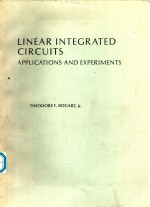 LINEAR INTEGRATED CIRCUITS APPLICATIONS AND EXPERIMENTS