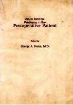 Acute medical problems in the postoperative patient