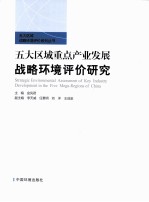 五大区域重点产业发展战略环境评价研究