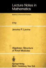 ALGEBRAIC STRUCTURE OF KNOT MODULES