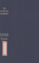 THE ALL ENGLAND LAW REPORTS 1998 EUROPEAN CASES