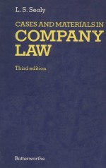 CASES AND MATERIALS IN COMPANY LAW  THIRD EDITION